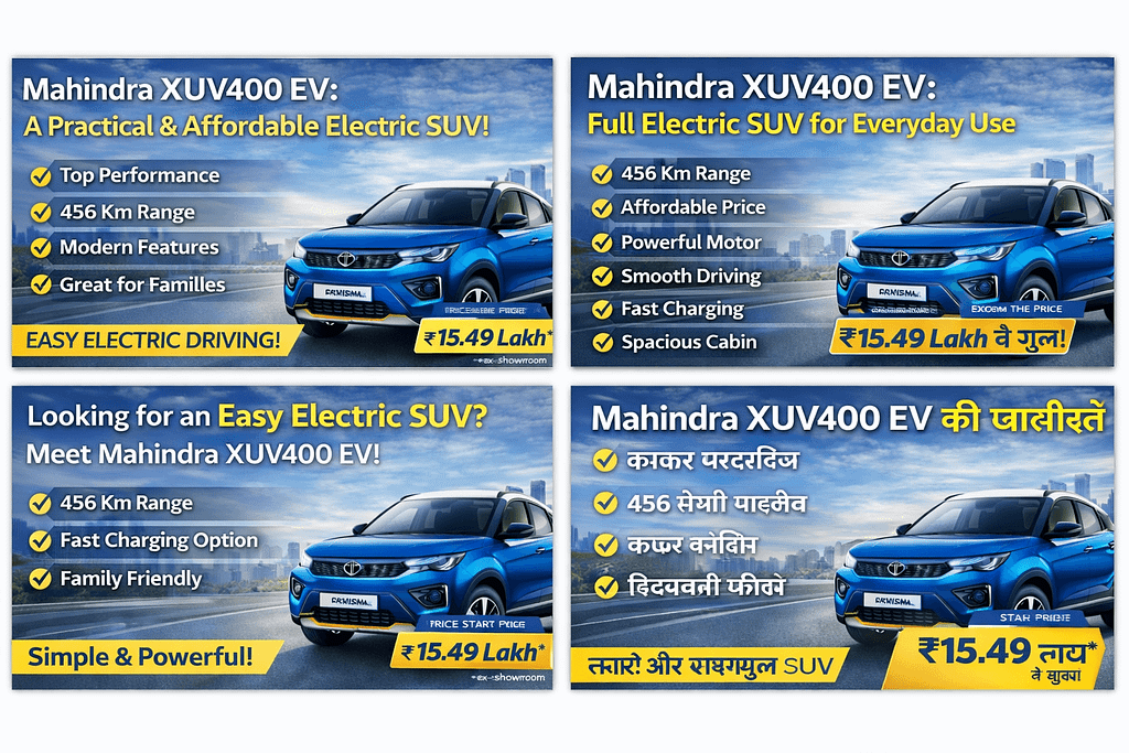 Mahindra XUV400 EV: आम लोगों के लिए एक आसान और शानदार इलेक्ट्रिक SUV, जानिए कीमत 2 Mahindra XUV400 EV: