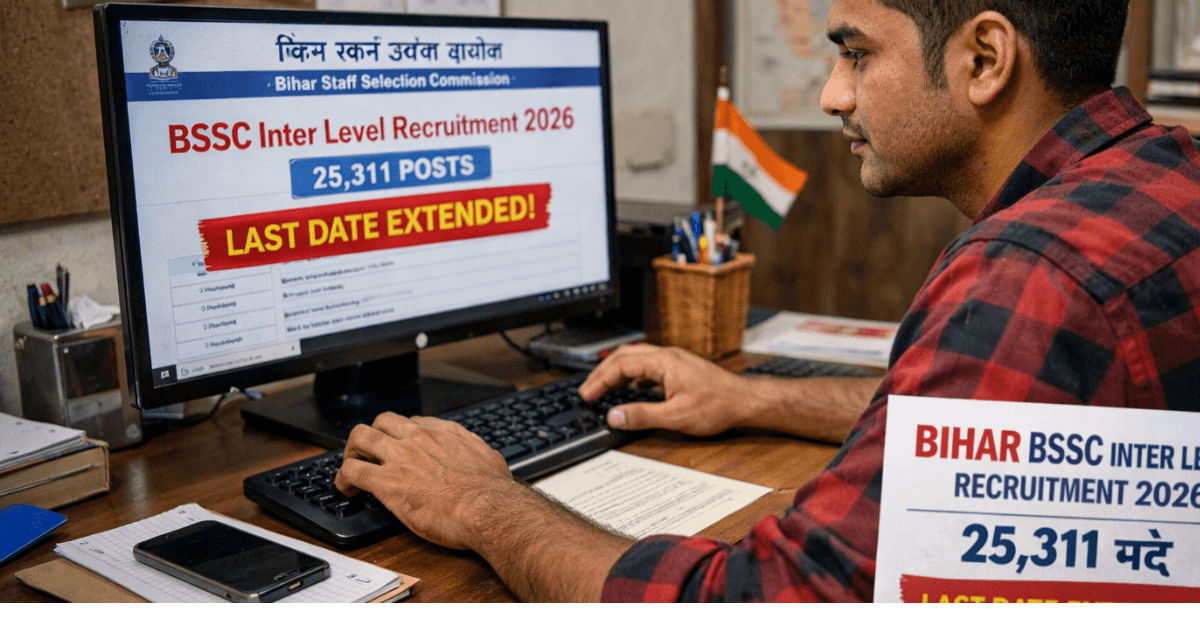 Bihar BSSC Inter Level Online Form 2026