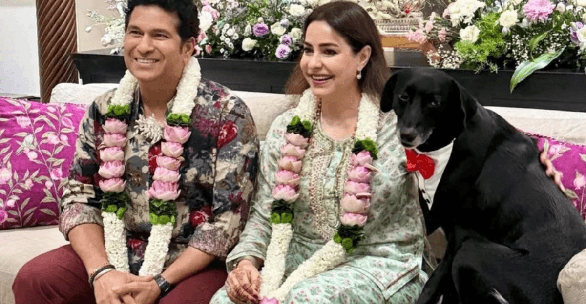 Arjun Tendulkar Saaniya Chandhok Wedding
