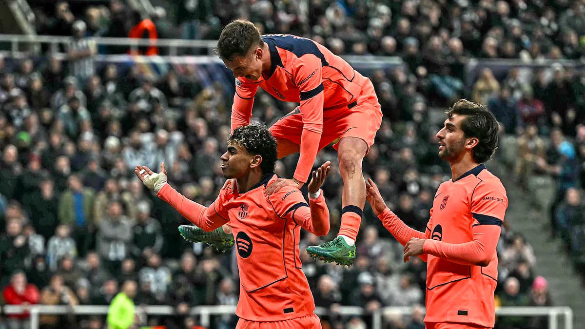 Newcastle 1-1 Barcelona UCL Thriller