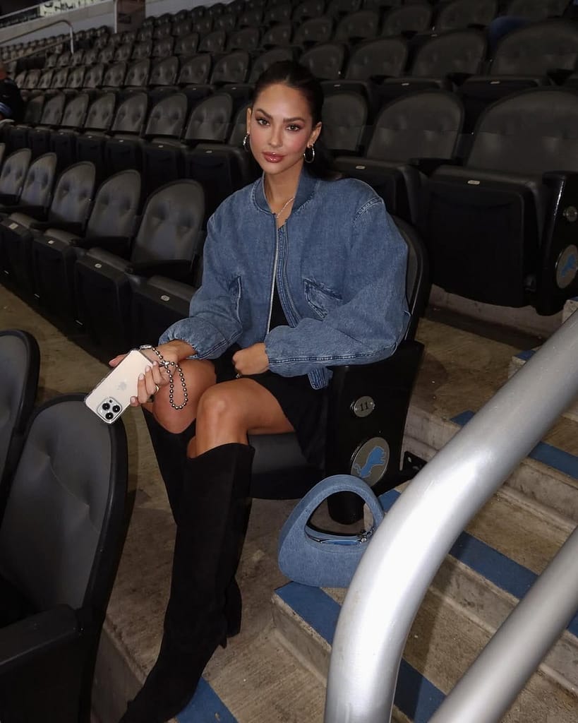“5 Powerful Truths Christen Harper Goff Reveals About the Rams Rivalry, Life With Jared Goff, and Baby Romy” 2 Christen Harper Goff